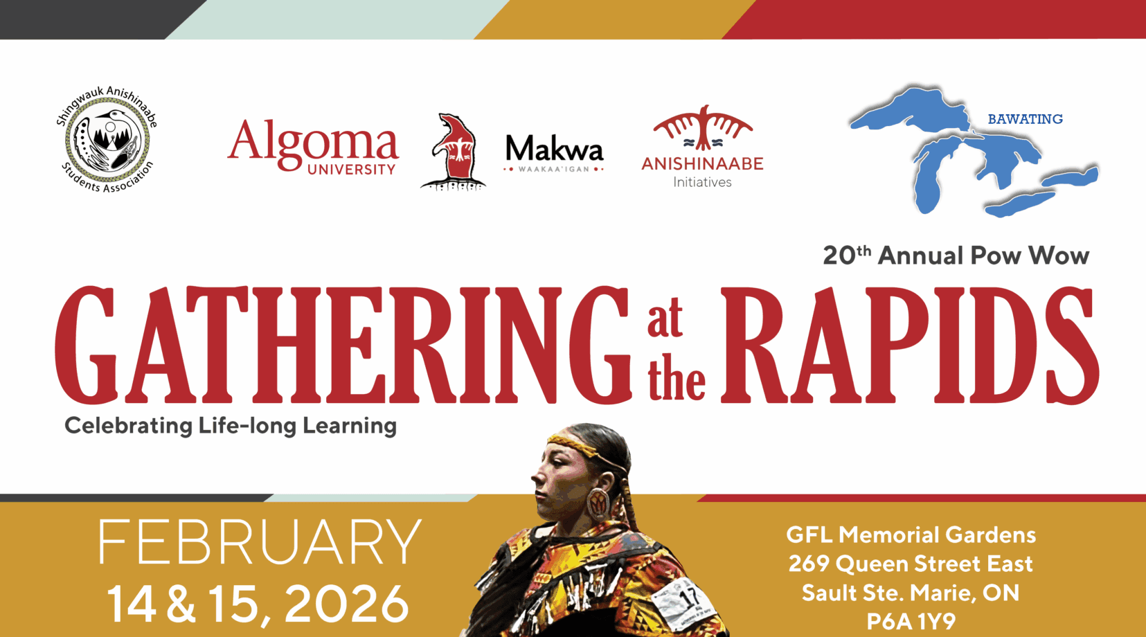 20th Annual Gathering at the Rapids Pow Wow - Algoma University